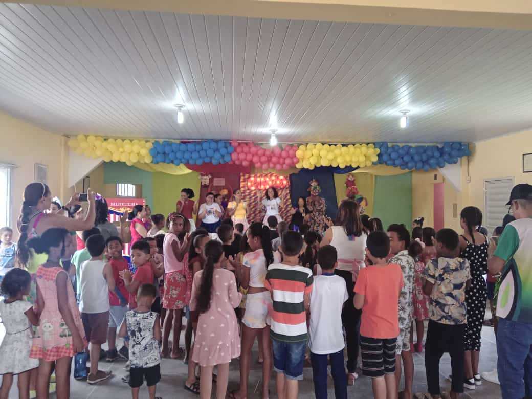 Camacã: PSF Narciso Araújo promoveu festa para cerca de 200 crianças